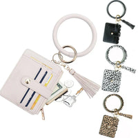 Wristlet Keychain With Card Holder